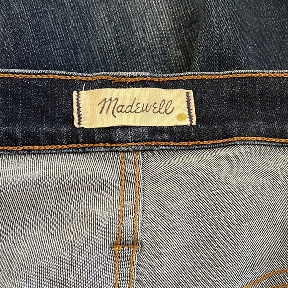 Madewell 10’ High Rise Skinny Stretch Blue Jeans Plus Size 36 - Picture 6 of 8